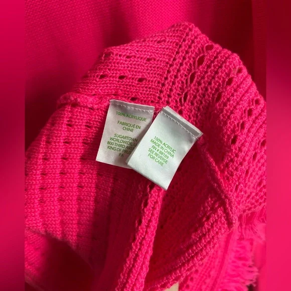 Lilly Pulitzer Noble Fringe Cardigan - XL - Picture 6 of 8